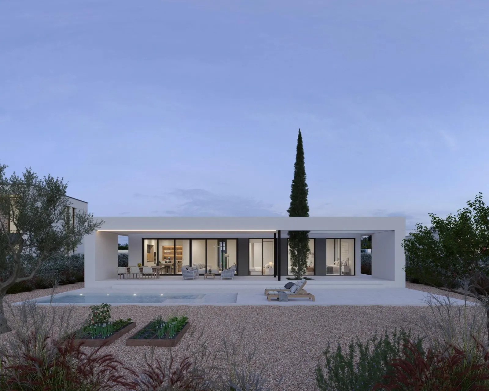 Exclusive Frontline Golf Villas in Hacienda del Álamo, Costa Cálida — 1