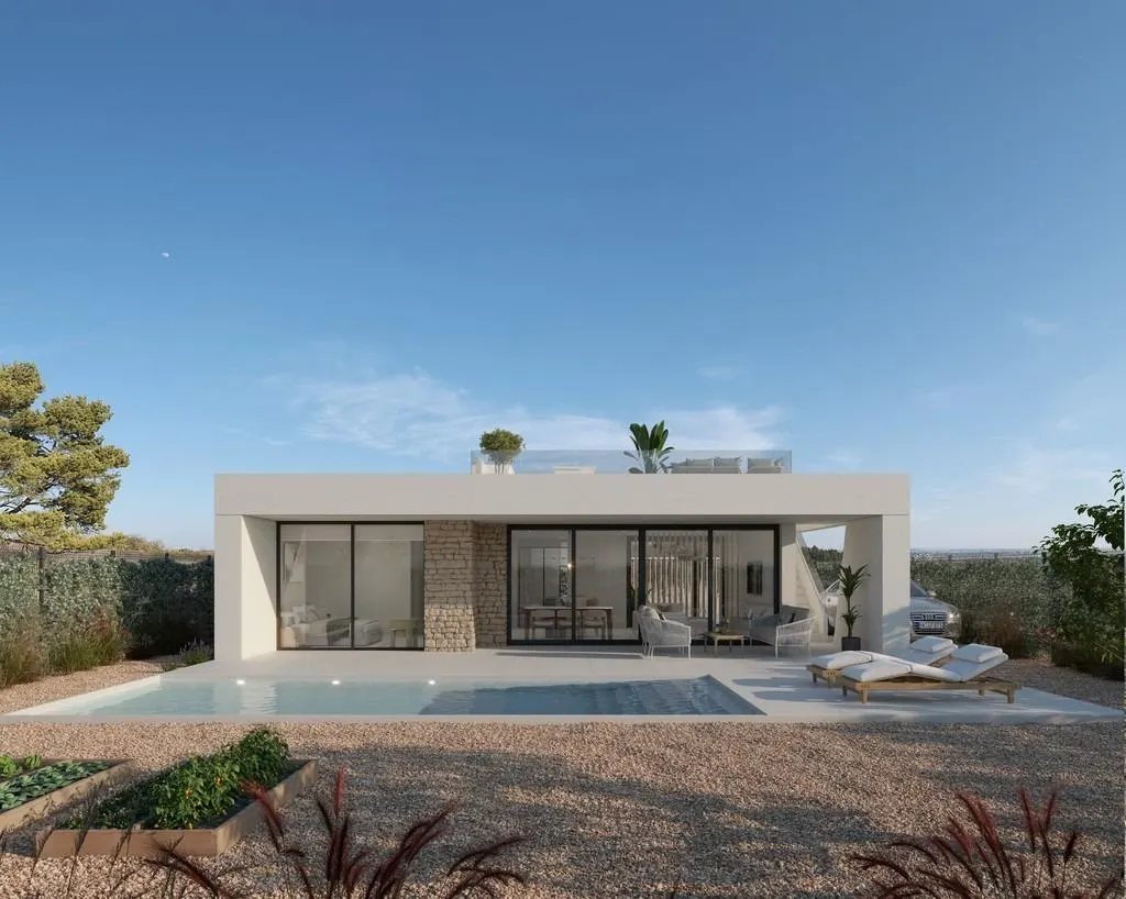 Exclusive villas with private pools at Hacienda del Álamo Golf Resort, Costa Cálida — 3