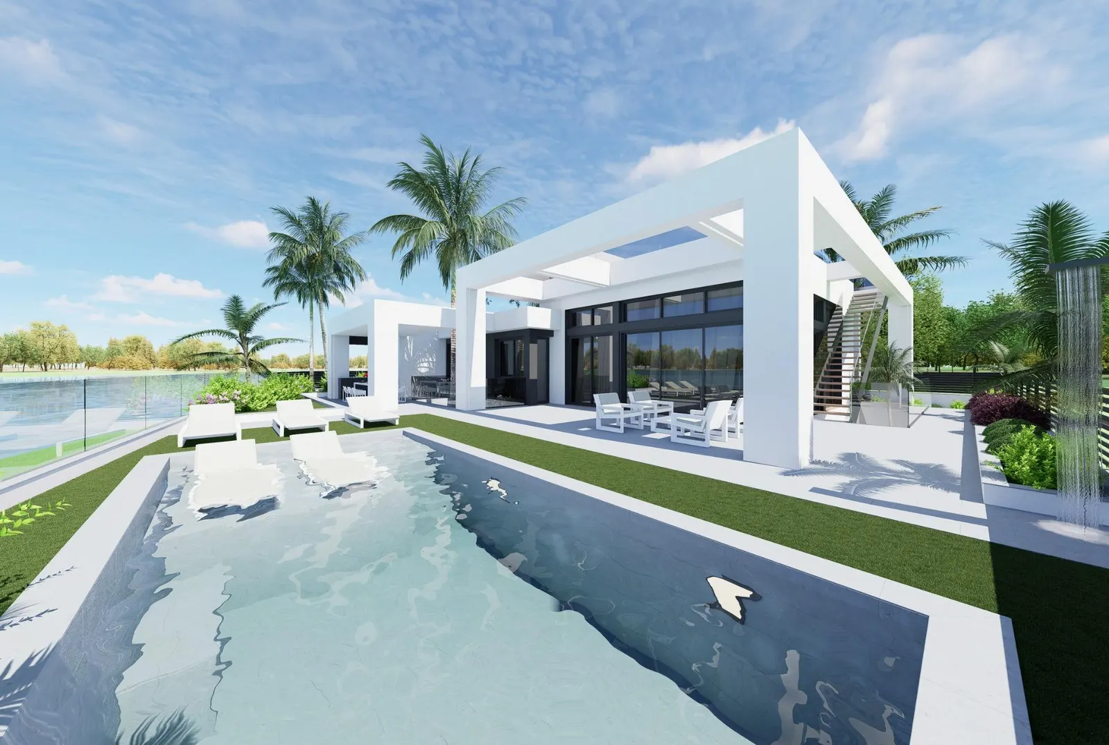 Frontline Lake Villas in Santa Rosalía Lake Resort, Murcia — 4