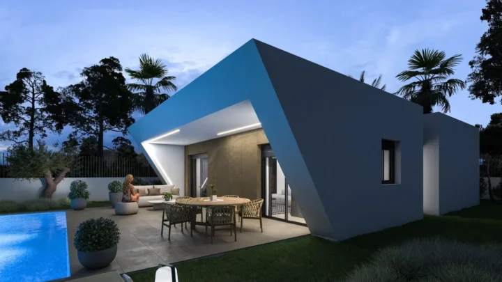 NEWLY BUILT VILLAS WITH POOL IN HONDON DE LAS NIEVES