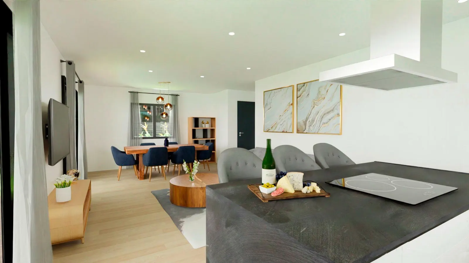 NEWLY BUILT VILLAS WITH POOL IN HONDON DE LAS NIEVES — 4