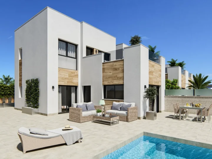 New Build Villas with Private Pool in Oasis de la Marina, Costa Blanca