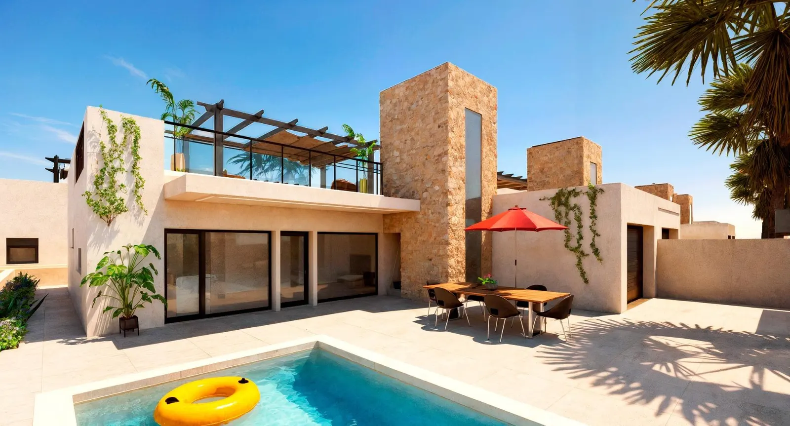 NEW BUILD TOWNHOUSES IN FUENTE ALAMO, MURCIA — 1