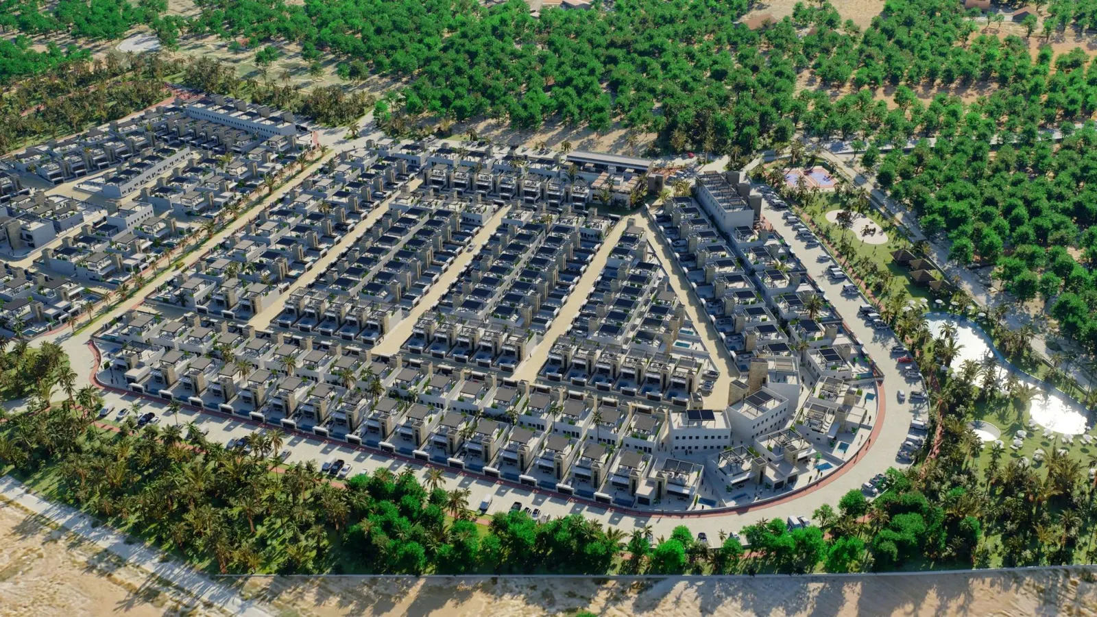 NEW BUILD TOWNHOUSES IN FUENTE ALAMO, MURCIA — 3
