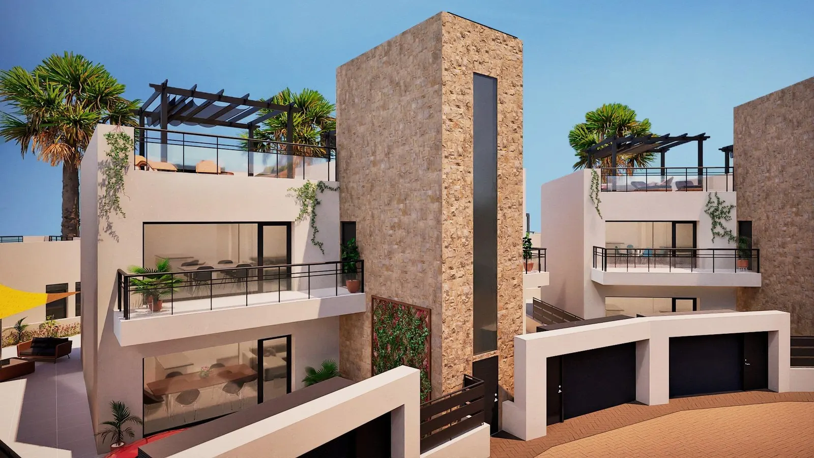 NEW BUILD BUNGALOWS IN FUENTE ALAMO, MURCIA — 1