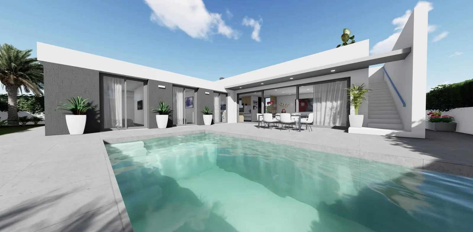 NEW BUILD VILLAS SAN JUAN DE LOS TERREROS, ALMERIA — 1