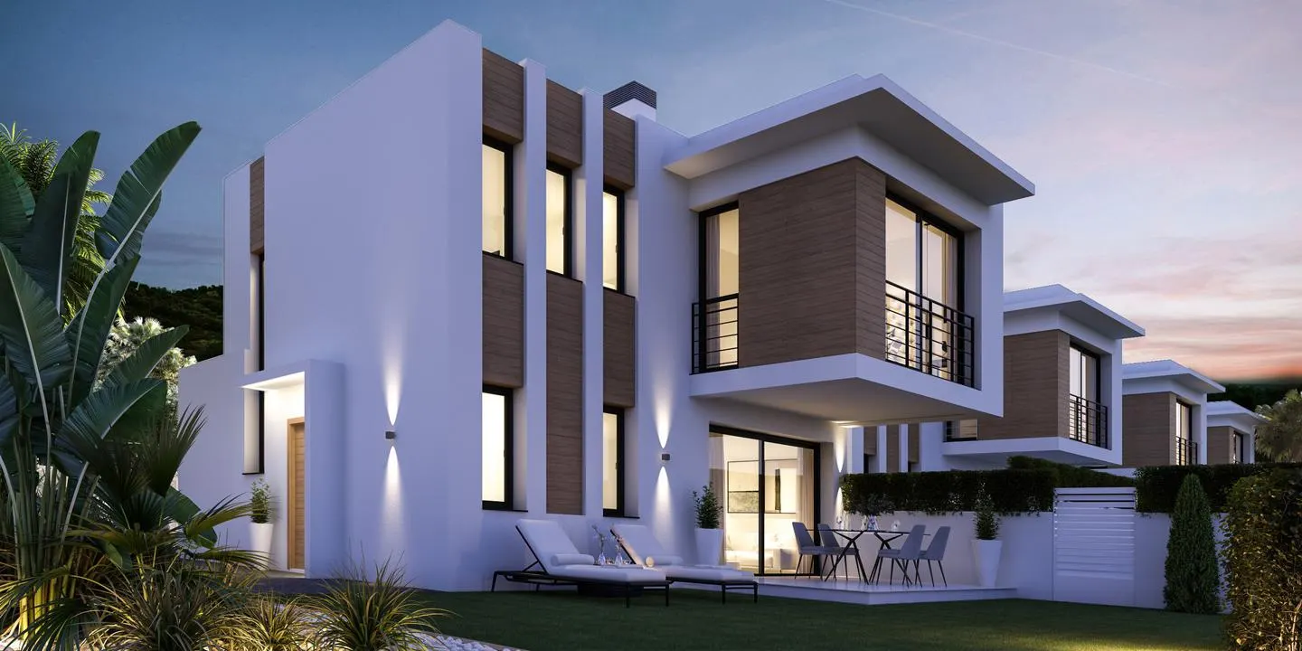 CONTEMPORARY VILLA CLOSE TO THE URBAN CENTER AND THE SEA. — 1