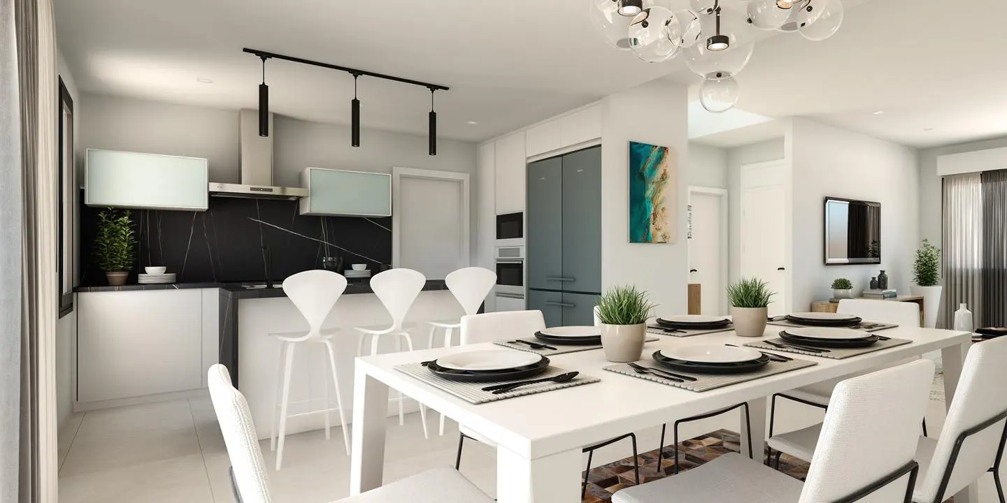 CONTEMPORARY VILLA CLOSE TO THE URBAN CENTER AND THE SEA. — 3