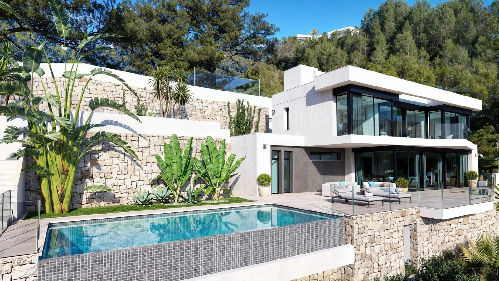 Luxury New Build Villa with Panoramic Sea Views in Raco de Galeno, Benissa Costa — 1