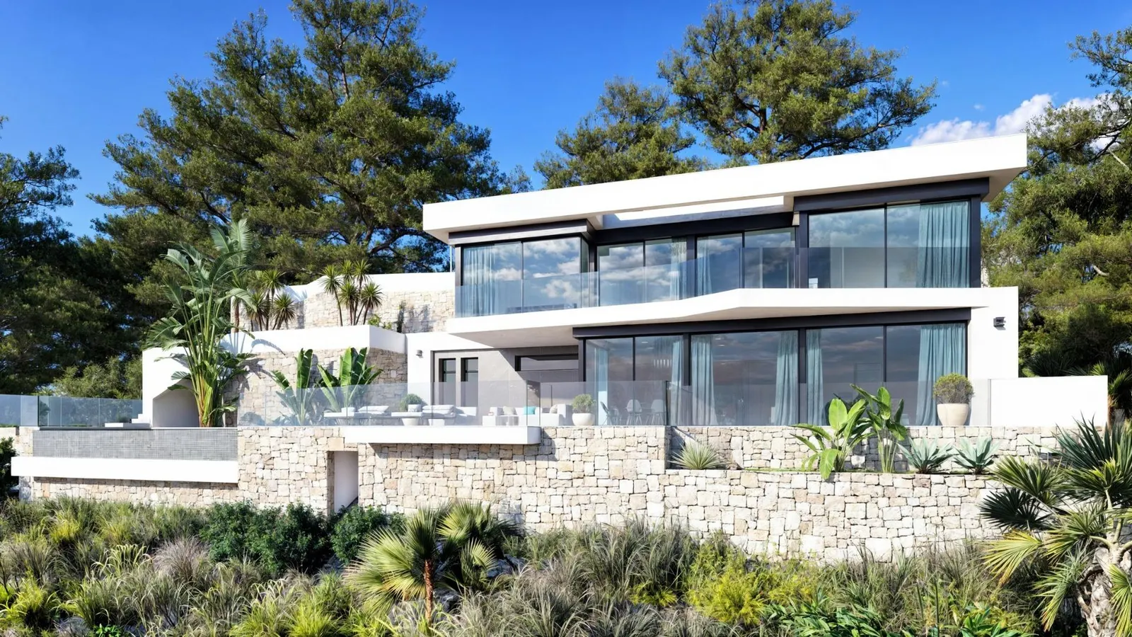 Luxury New Build Villa with Panoramic Sea Views in Raco de Galeno, Benissa Costa — 2