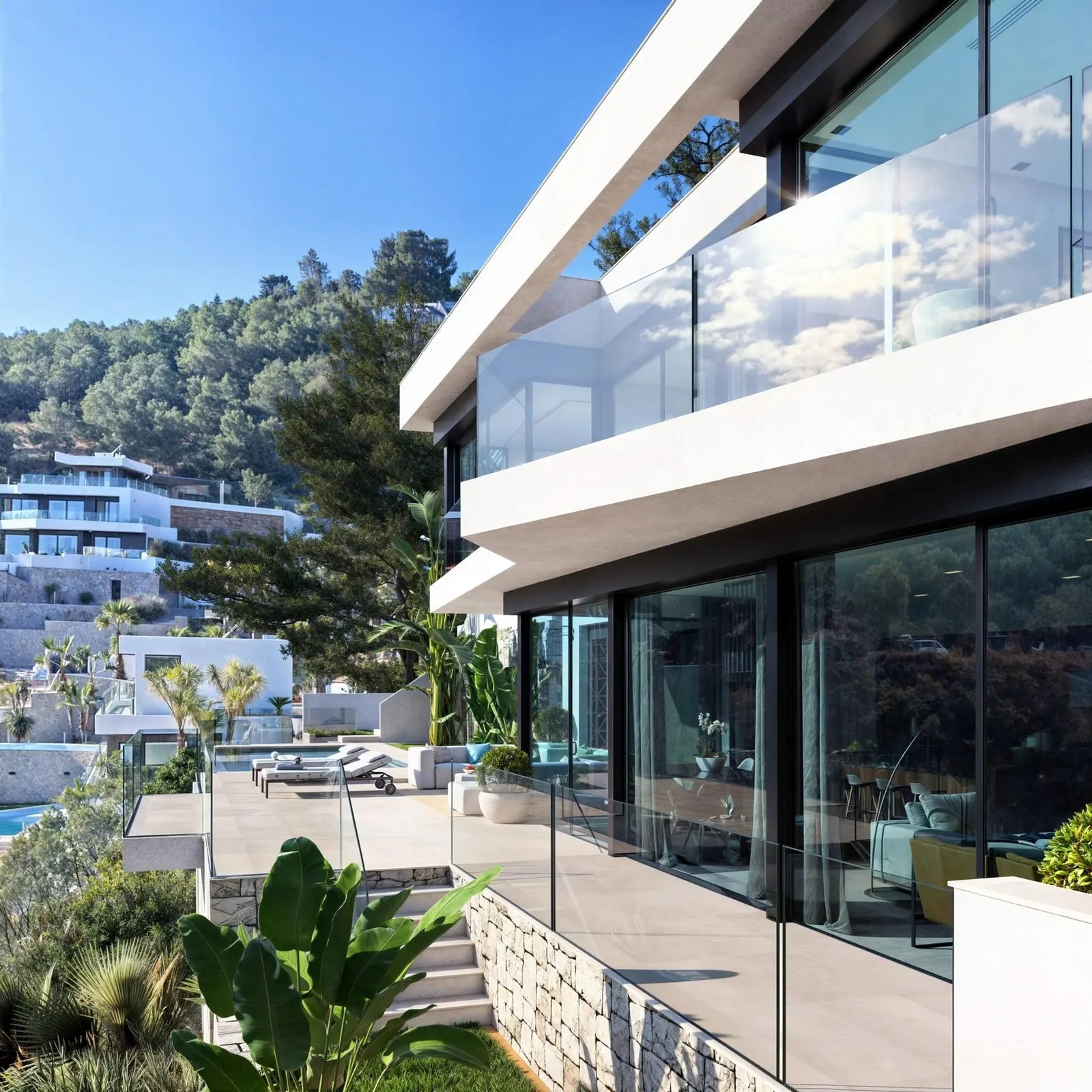Luxury New Build Villa with Panoramic Sea Views in Raco de Galeno, Benissa Costa — 4