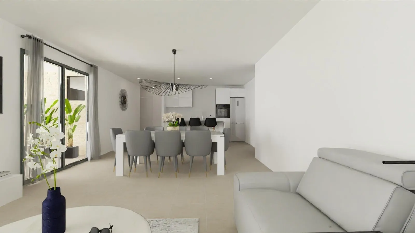 NEWLY BUILT VILLAS WITH PRIVATE POOL IN MONFORTE DEL CID — 2