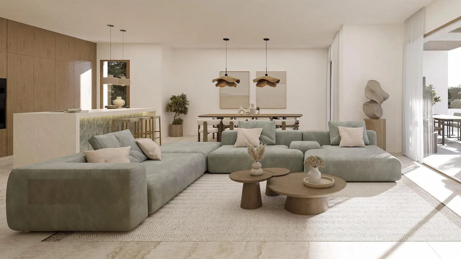 Sea view villa with Ibizan charm in La Fustera, Benissa — 3