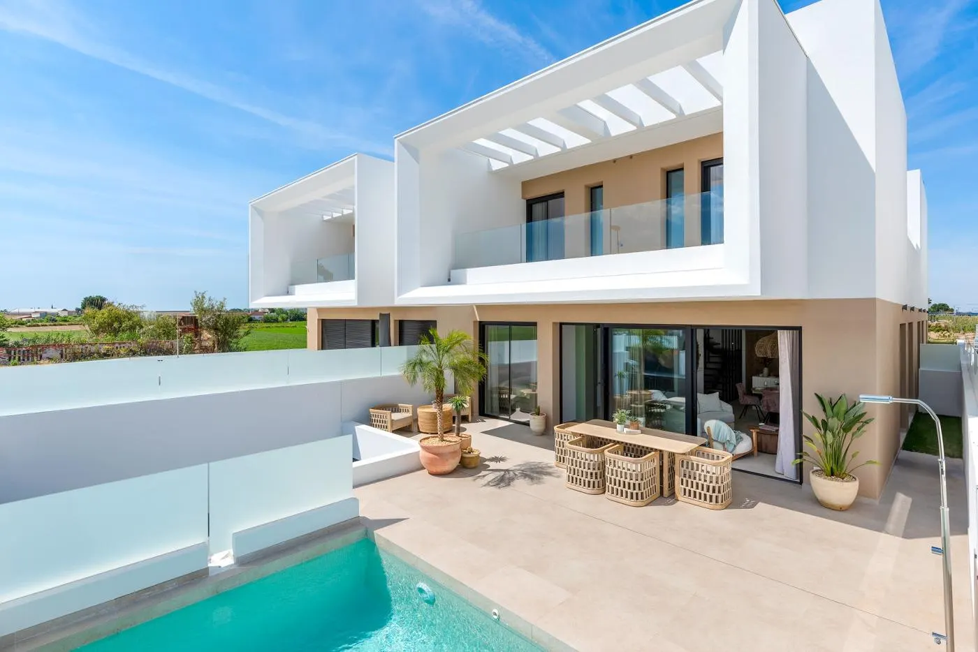 New Build Semi-Detached and Terraced Villas in Dolores, Alicante — 1