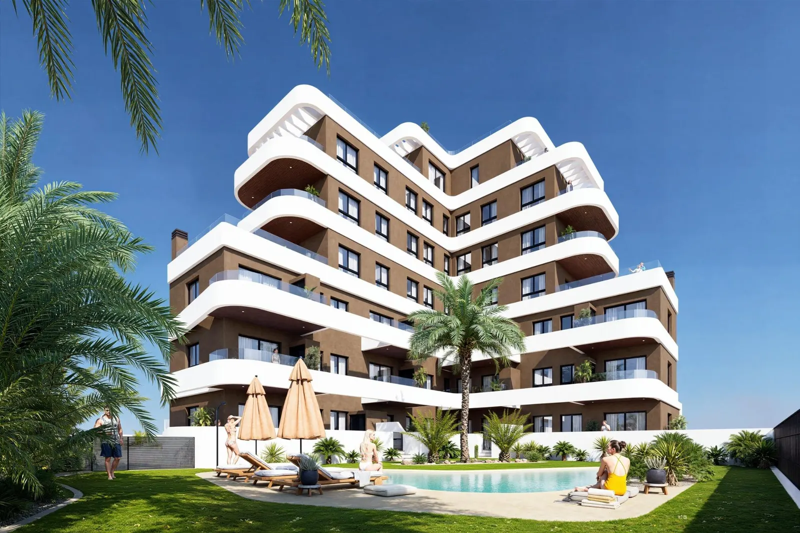 New Build Apartments in Guardamar del Segura – Modern Living Just 1.4 km from the Beach — 1