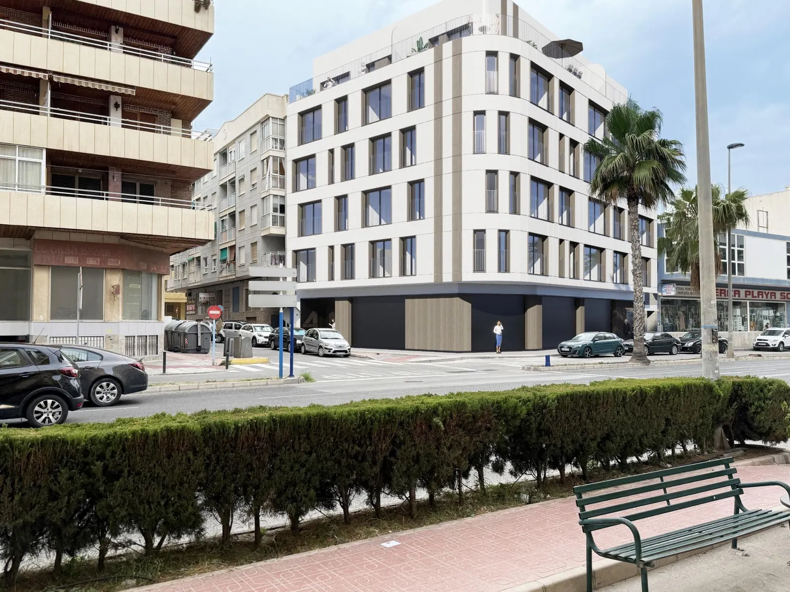 Stylish Residential Building 60 m away from El Acequion Beach at Torrevieja — 1