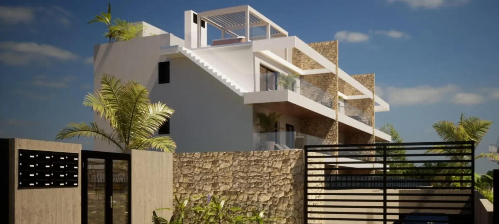 NEW BUILD RESIDENTIAL COMPLEX WITH THE SEA VIEW IN FINESTRAT — 1