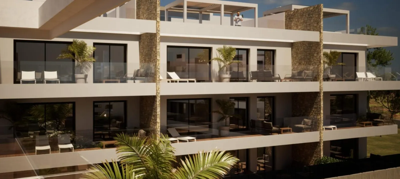 NEW BUILD RESIDENTIAL COMPLEX WITH THE SEA VIEW IN FINESTRAT — 1