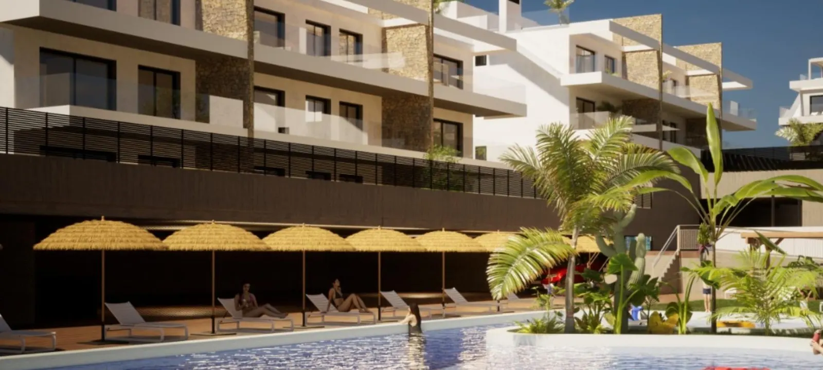NEW BUILD RESIDENTIAL COMPLEX WITH THE SEA VIEW IN FINESTRAT — 2