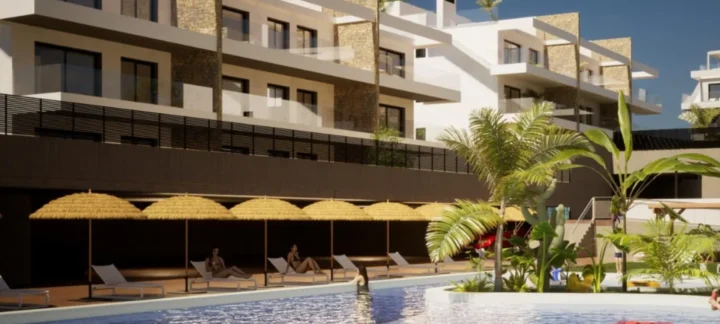 NEW BUILD RESIDENTIAL COMPLEX WITH THE SEA VIEW IN FINESTRAT