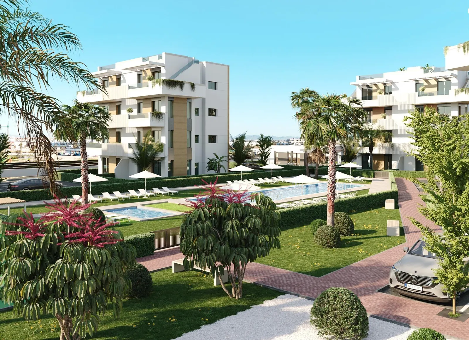 New Build Tourist Apartments in Santa Rosalía Lake and Life Resort Costa Cálida — 1