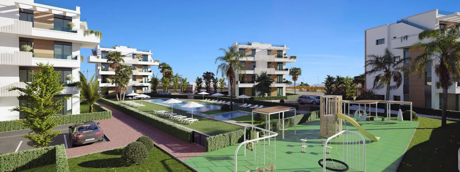 New Build Tourist Apartments in Santa Rosalía Lake and Life Resort Costa Cálida — 2