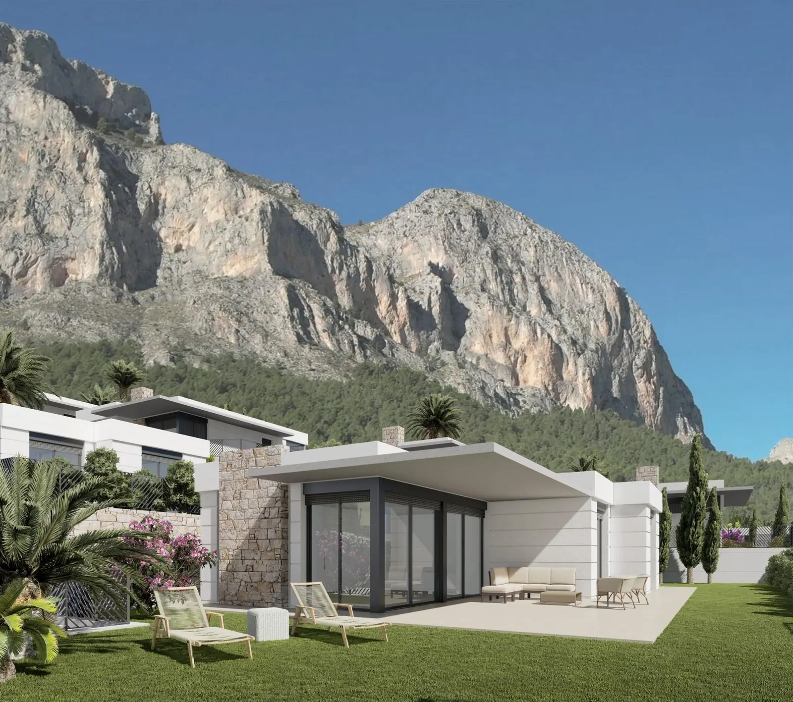 New Construction Villas in Polop, Alicante — 1