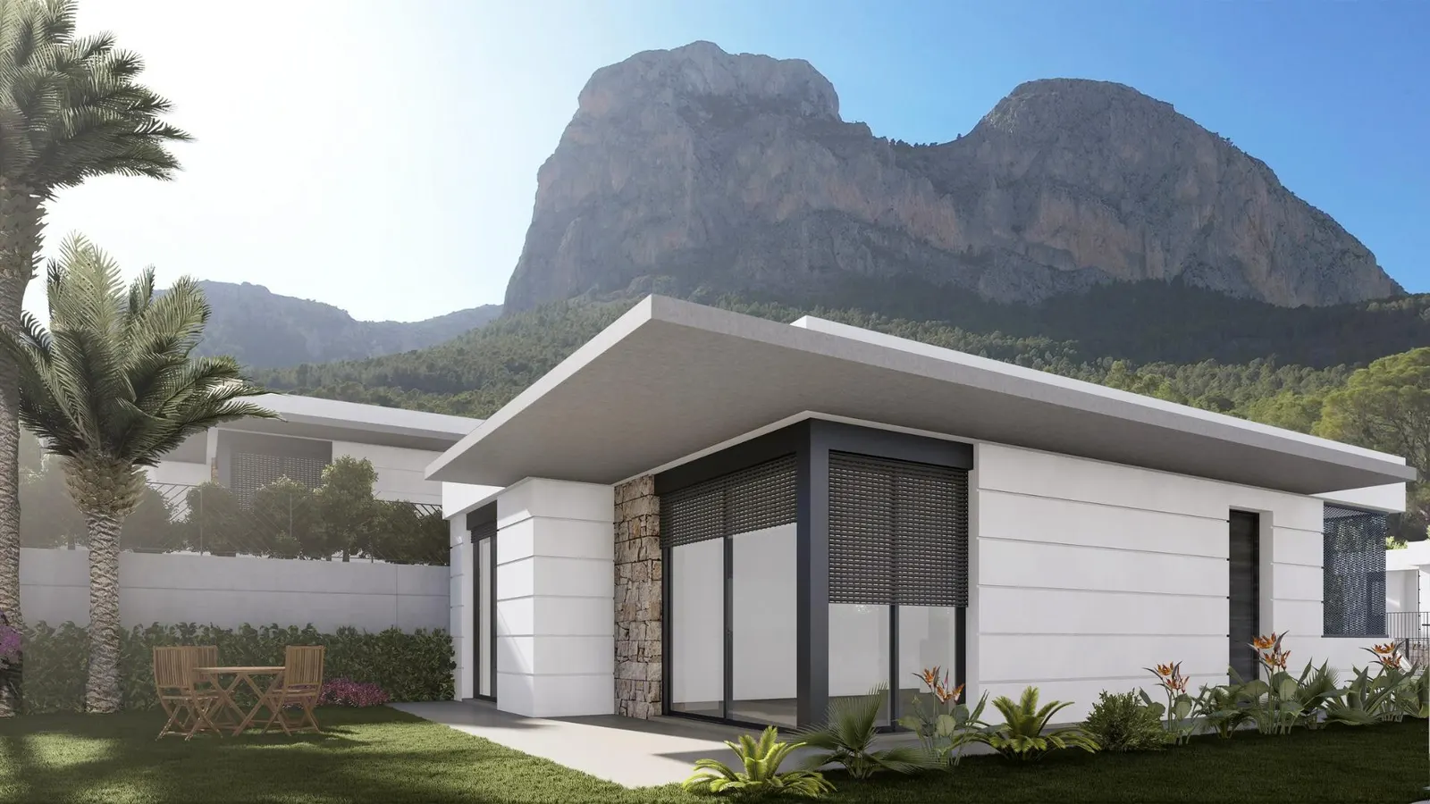 New Construction Villas in Polop, Alicante — 1