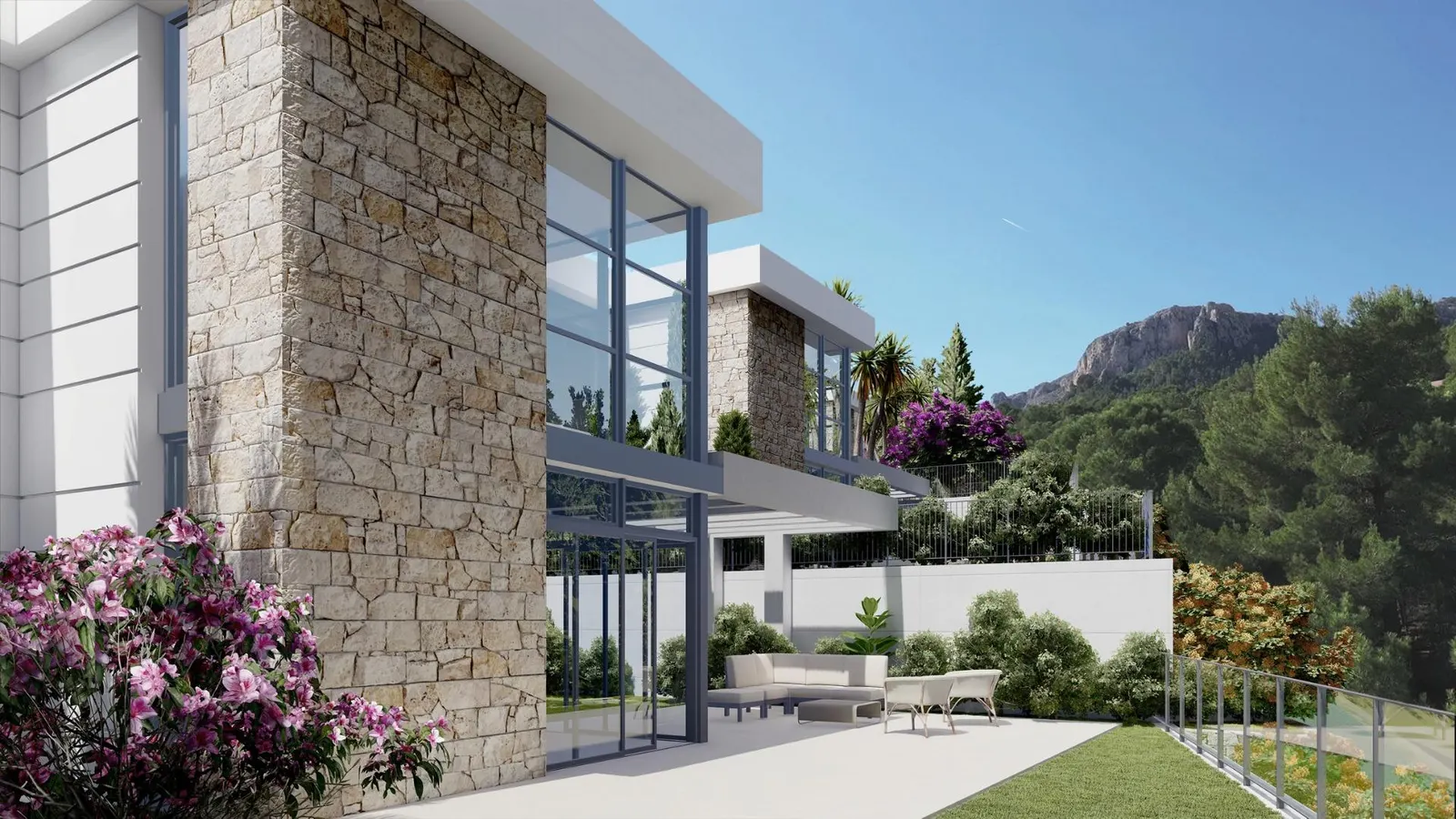 New Construction Villas in Polop, Alicante — 1