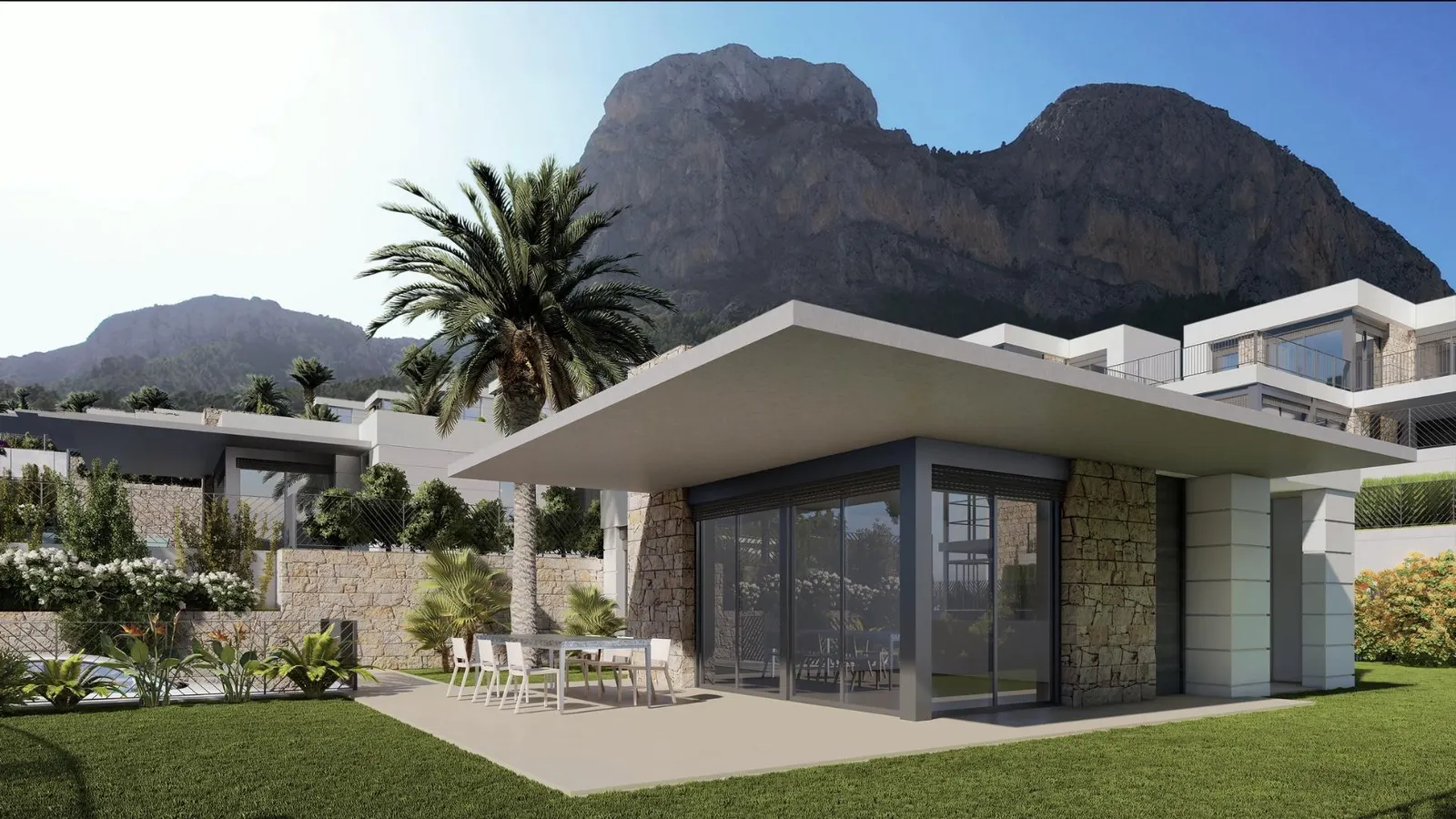New Construction Villas in Polop, Alicante — 1