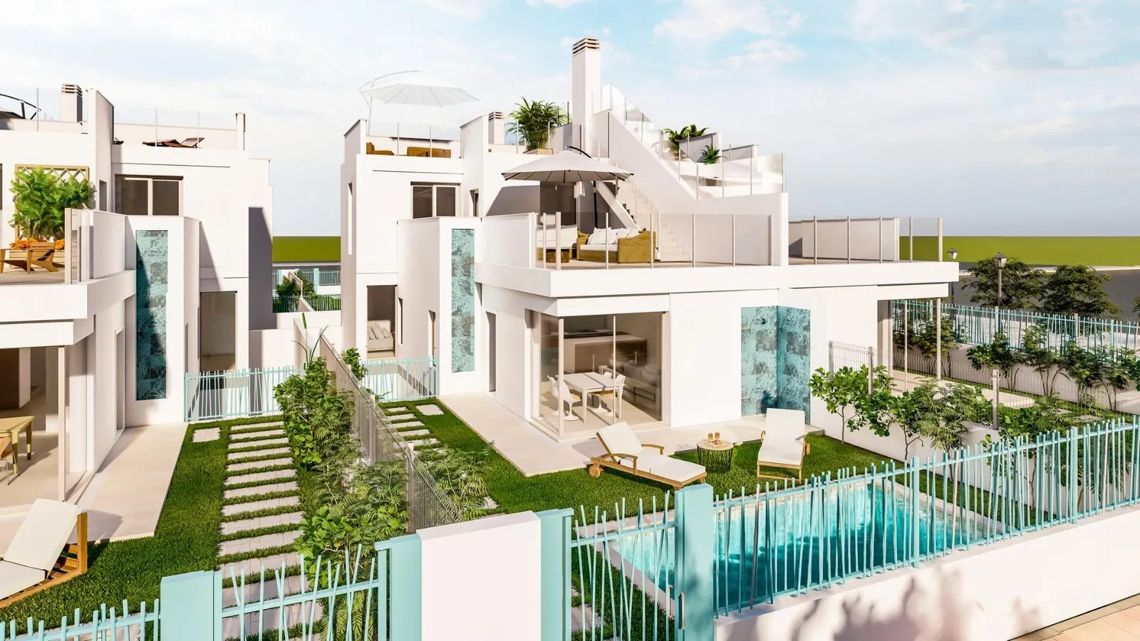 New Build Villas Near La Serena Golf and the Beach in Los Alcázares — 2