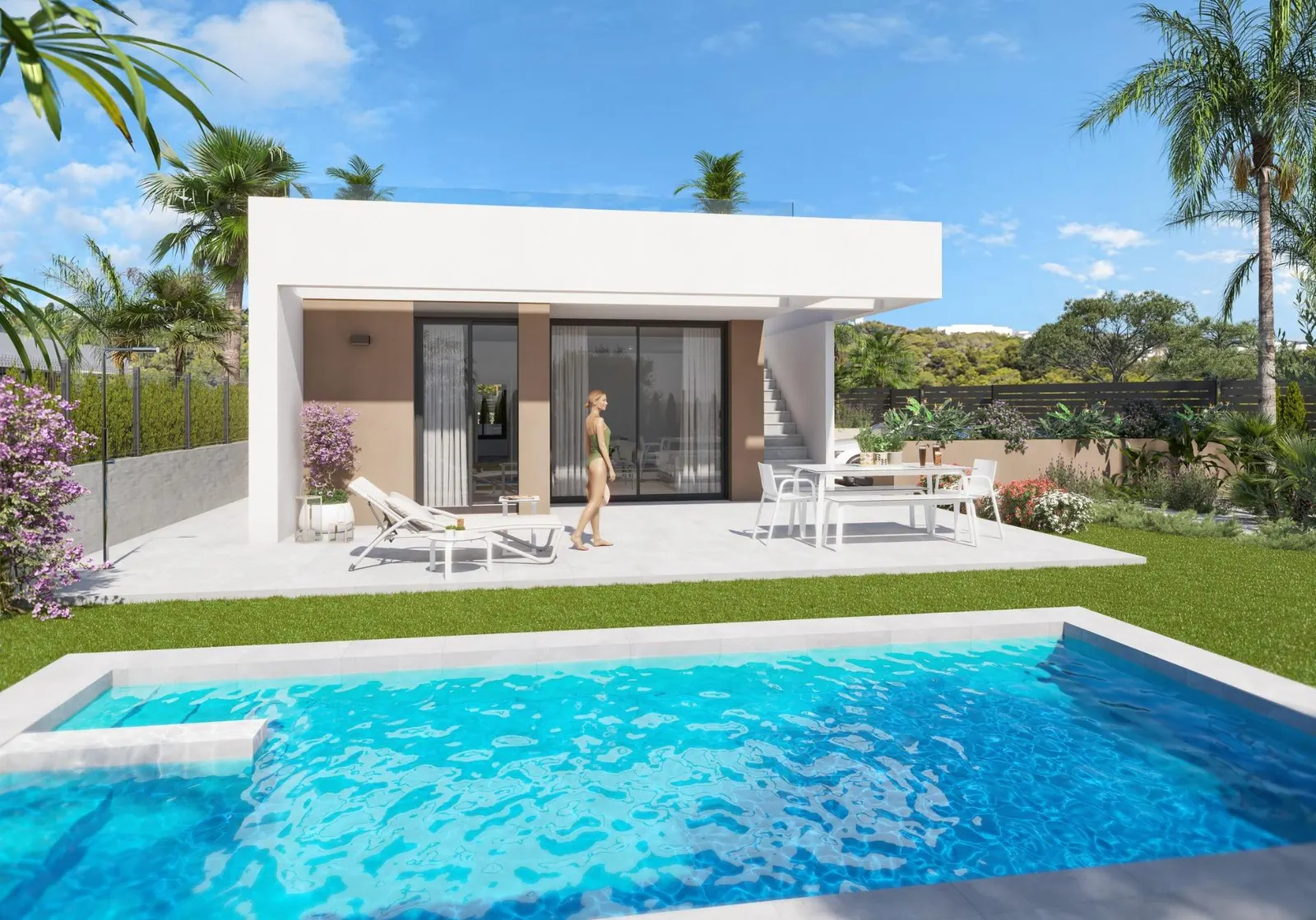Newly built villas in Vera Playa, Almería: modern homes near the sea — 2