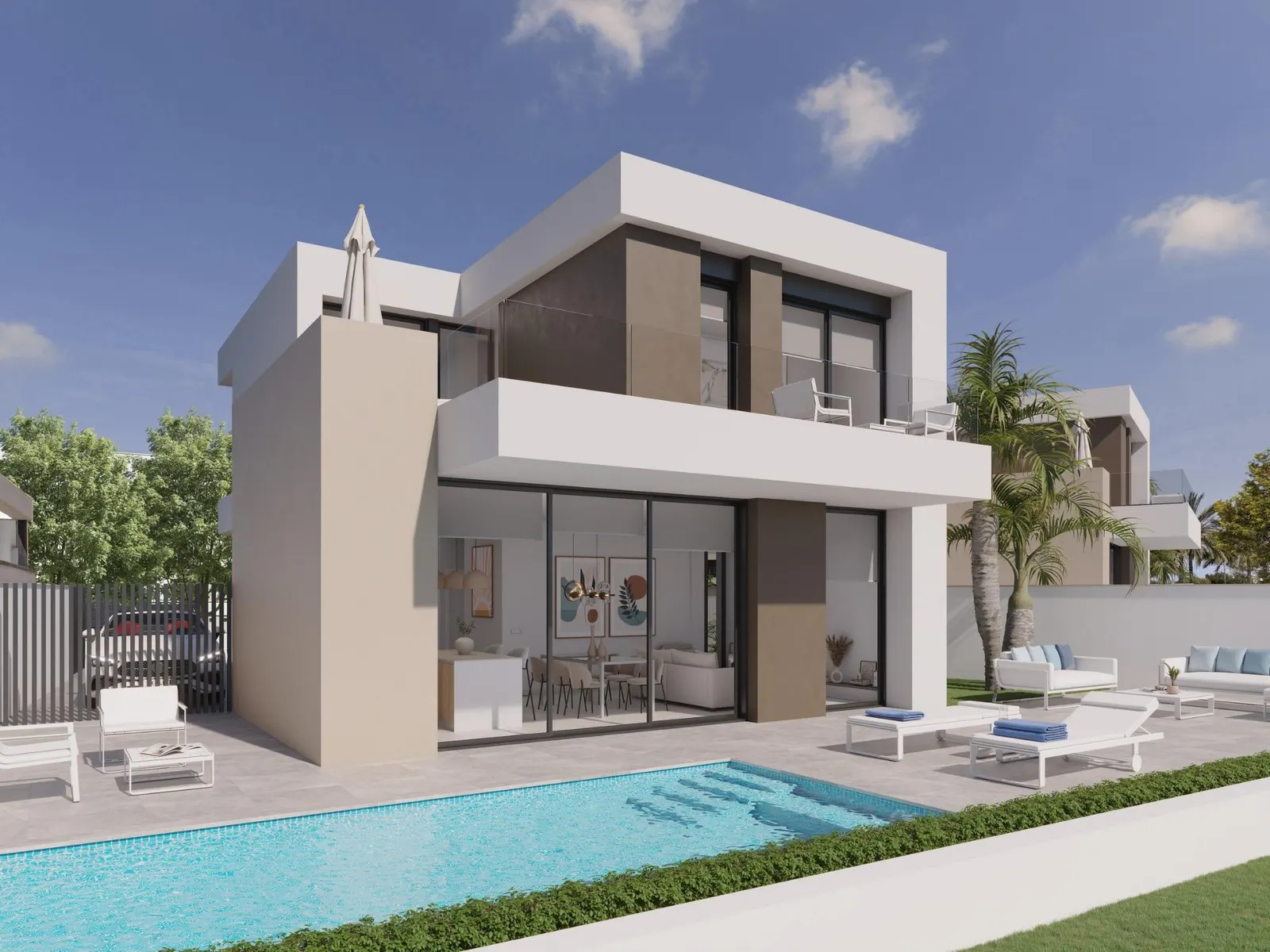 New Build Villas on the Frontline of Roda Golf with Private Pool — 1