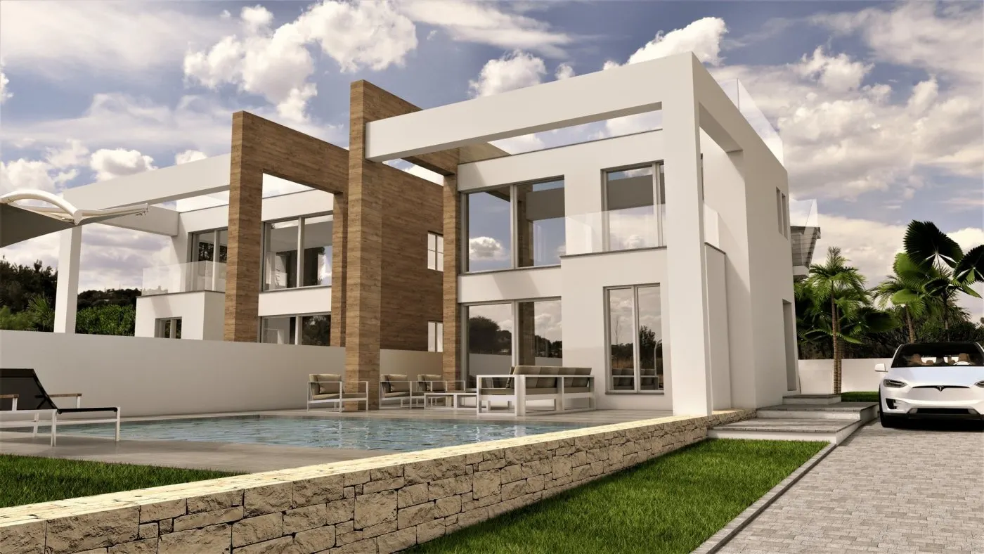 2 NEW BUILD VILLAS IN TORREVIEJA — 1