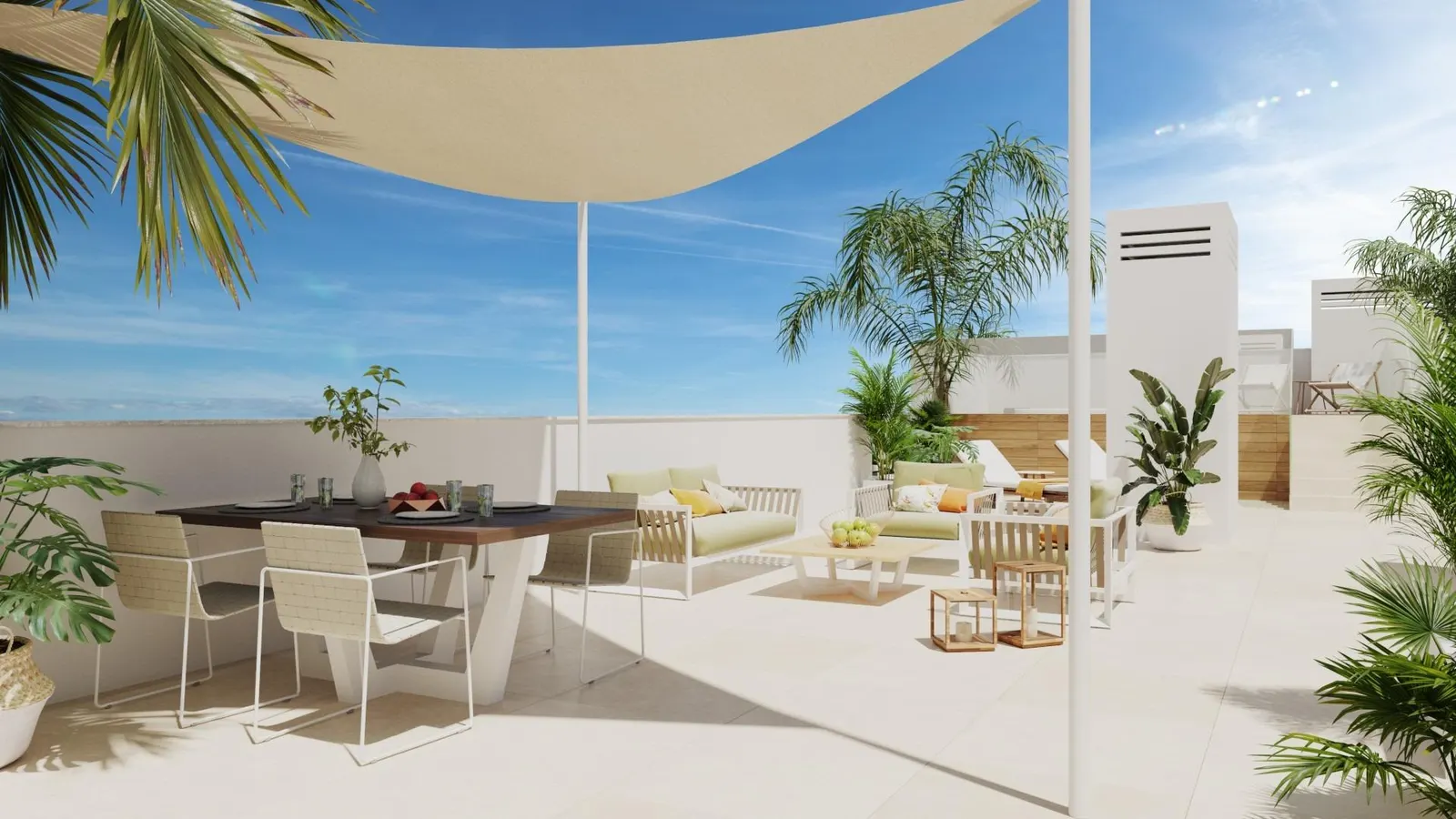 New Build Villas and Bungalows Just 250 Meters from the Beach in Mar de Pulpí — 3