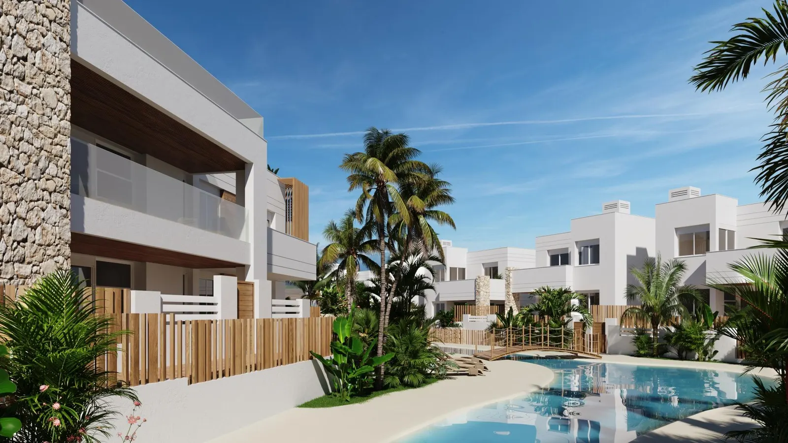 New Build Villas and Bungalows Just 250 Meters from the Beach in Mar de Pulpí — 3