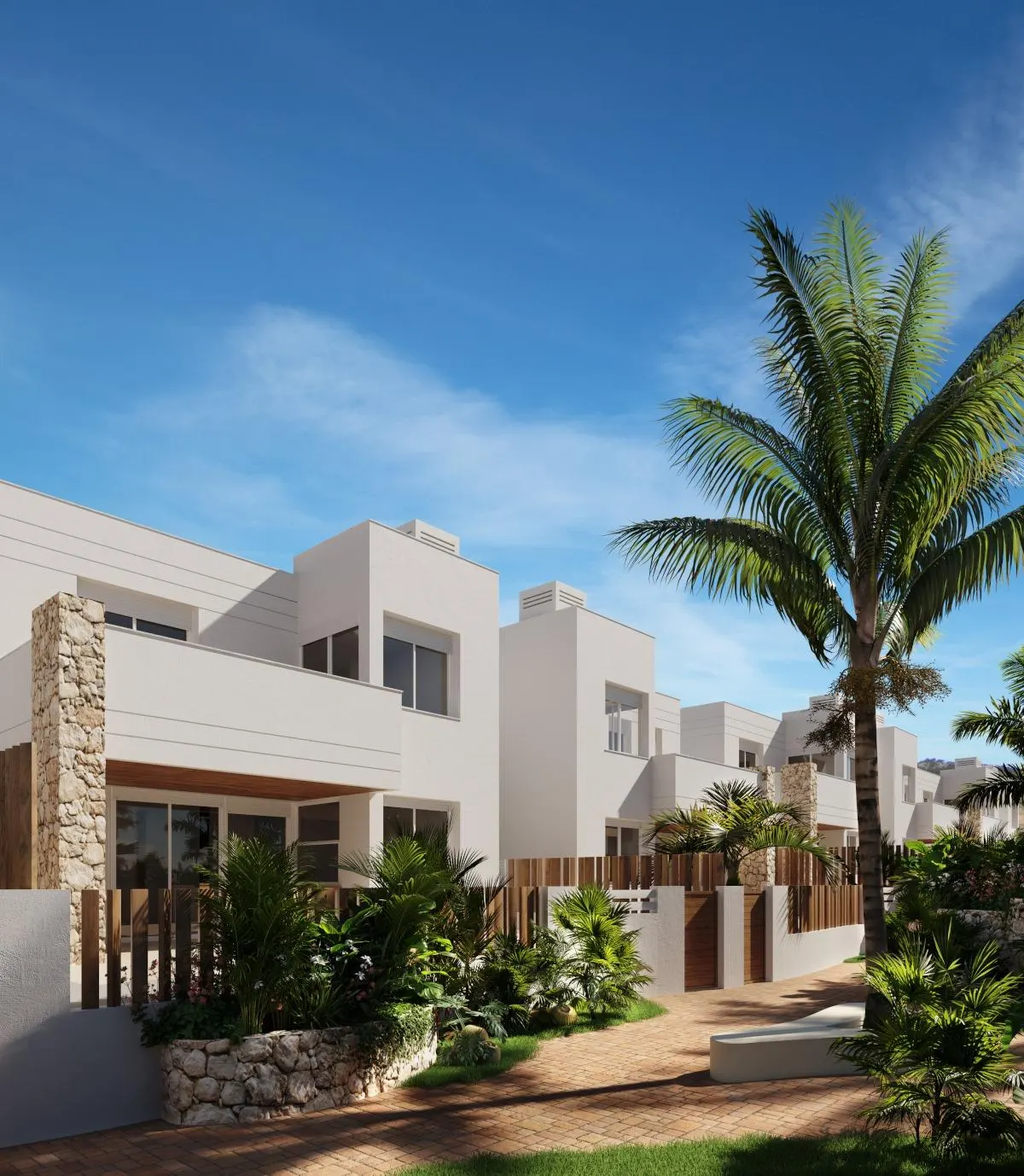 New Build Villas and Bungalows Just 250 Meters from the Beach in Mar de Pulpí — 1