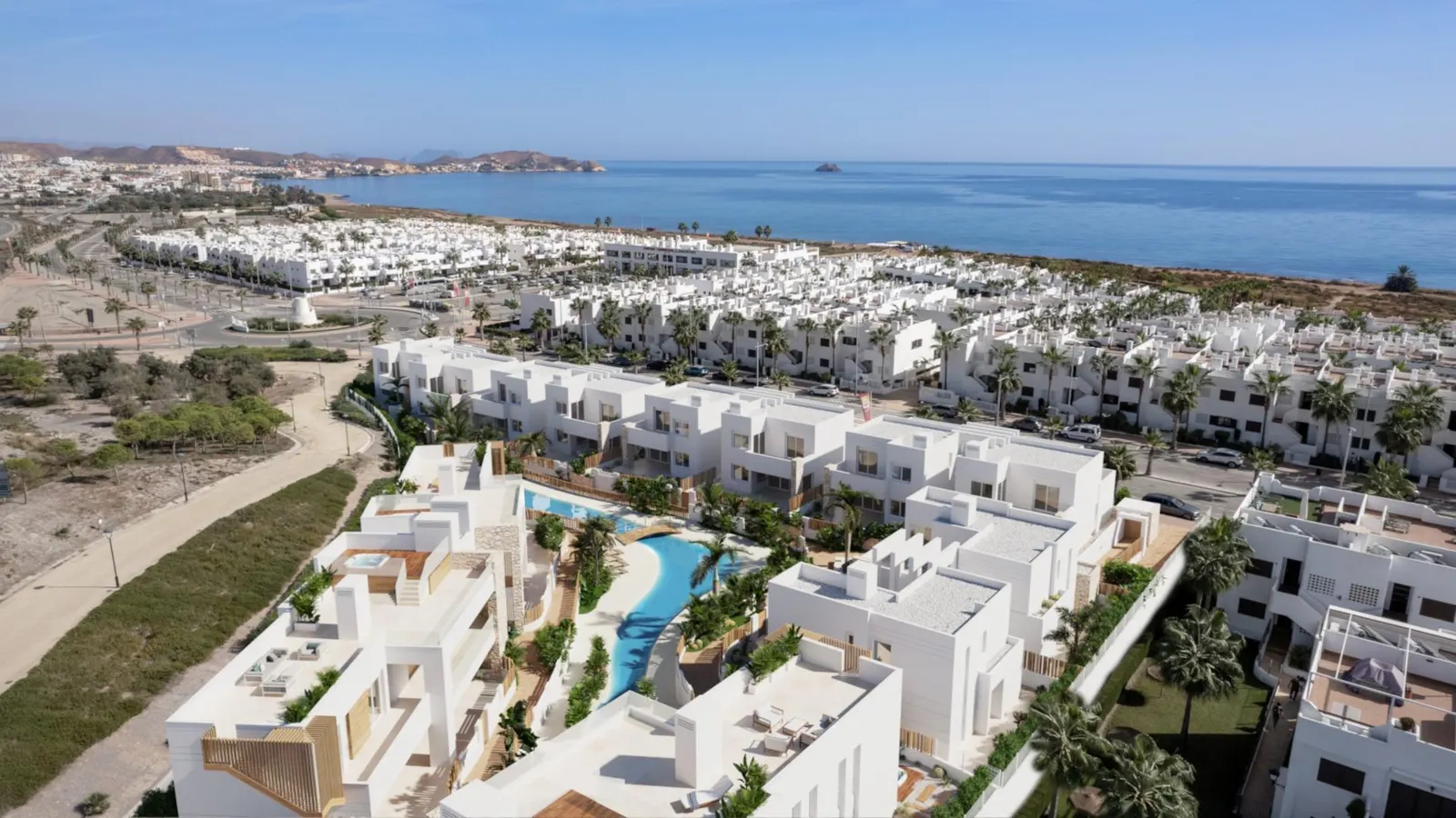 New Build Villas and Bungalows Just 250 Meters from the Beach in Mar de Pulpí — 3