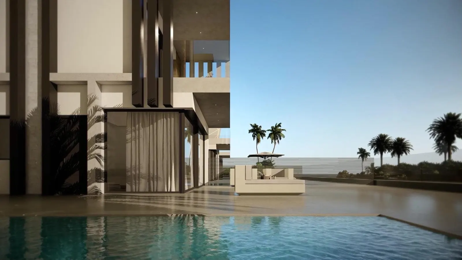 Luxury New Build Villas on the Frontline Beach in Puerto de Mazarrón — 1