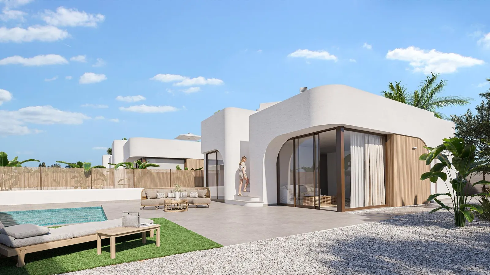 New Build Residential Complex in Los Alcázares on the Frontline of Serena Golf — 1