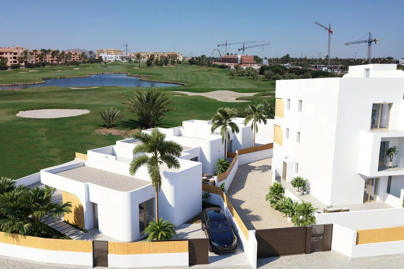New Build Residential Complex in Los Alcázares on the Frontline of Serena Golf — 3