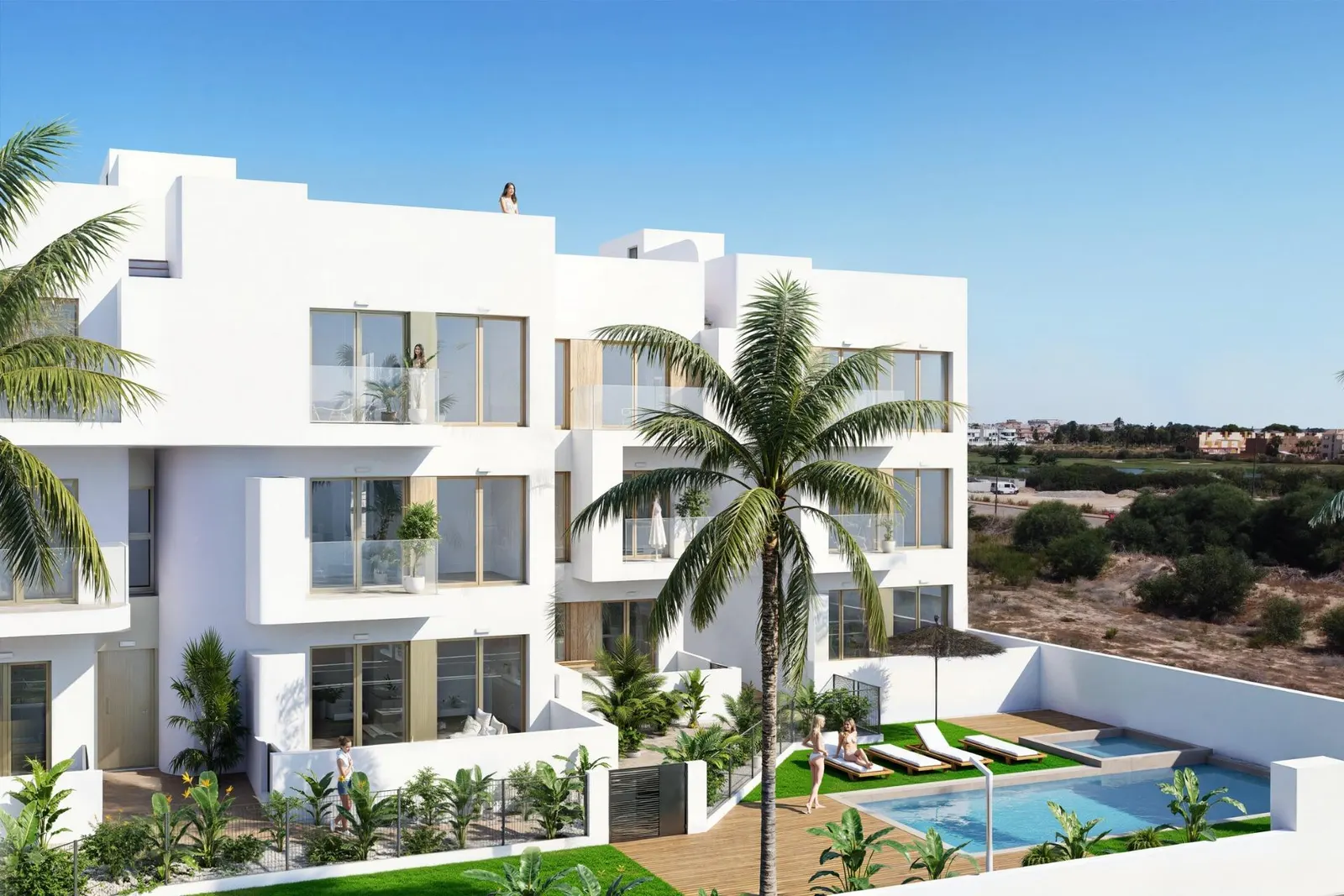 New Build Residential Complex in Los Alcázares on the Frontline of Serena Golf — 4