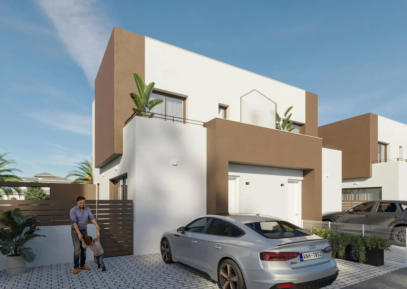 New Semi-Detached Villas by the Sea in La Marina - El Pinet Beach — 3