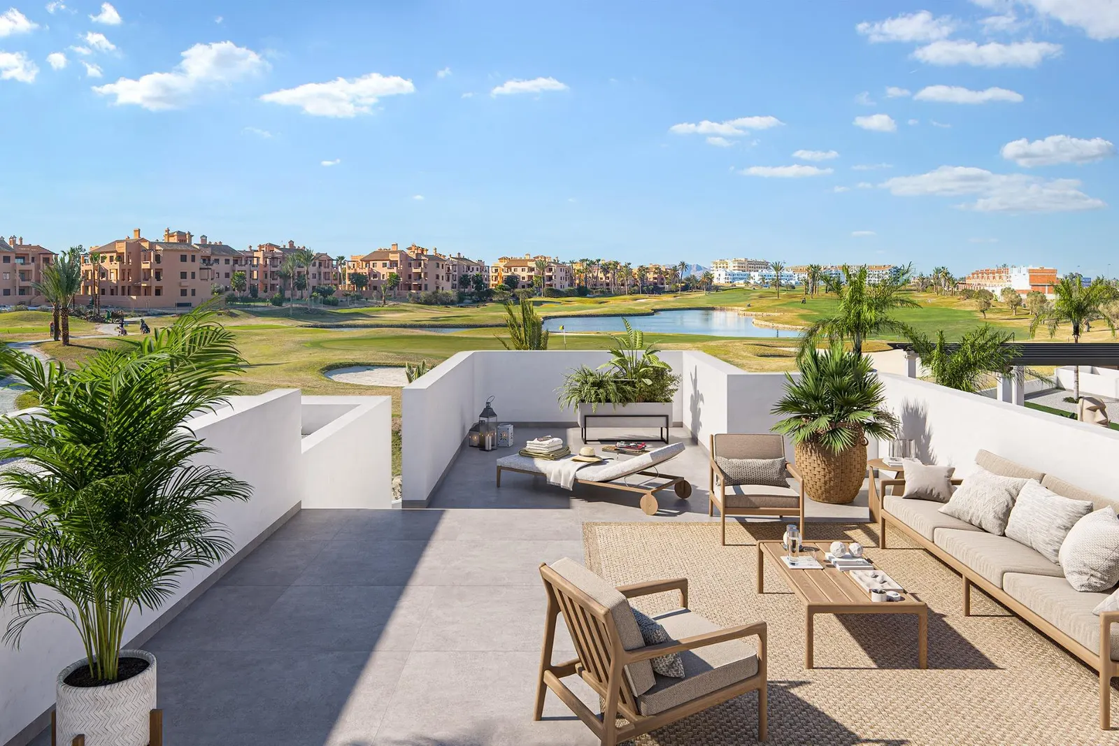 New Build Residential Complex Near Serena Golf and the Mar Menor in Los Alcazares — 1