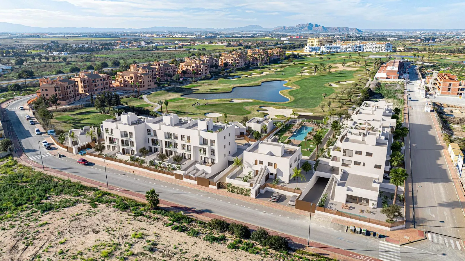 New Build Residential Complex Near Serena Golf and the Mar Menor in Los Alcazares — 3