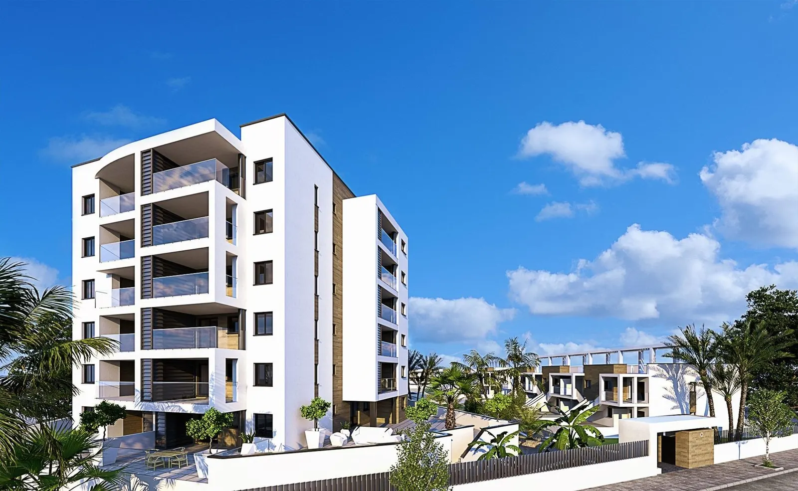 New Build Apartments and Bungalows in Mil Palmeras — 2