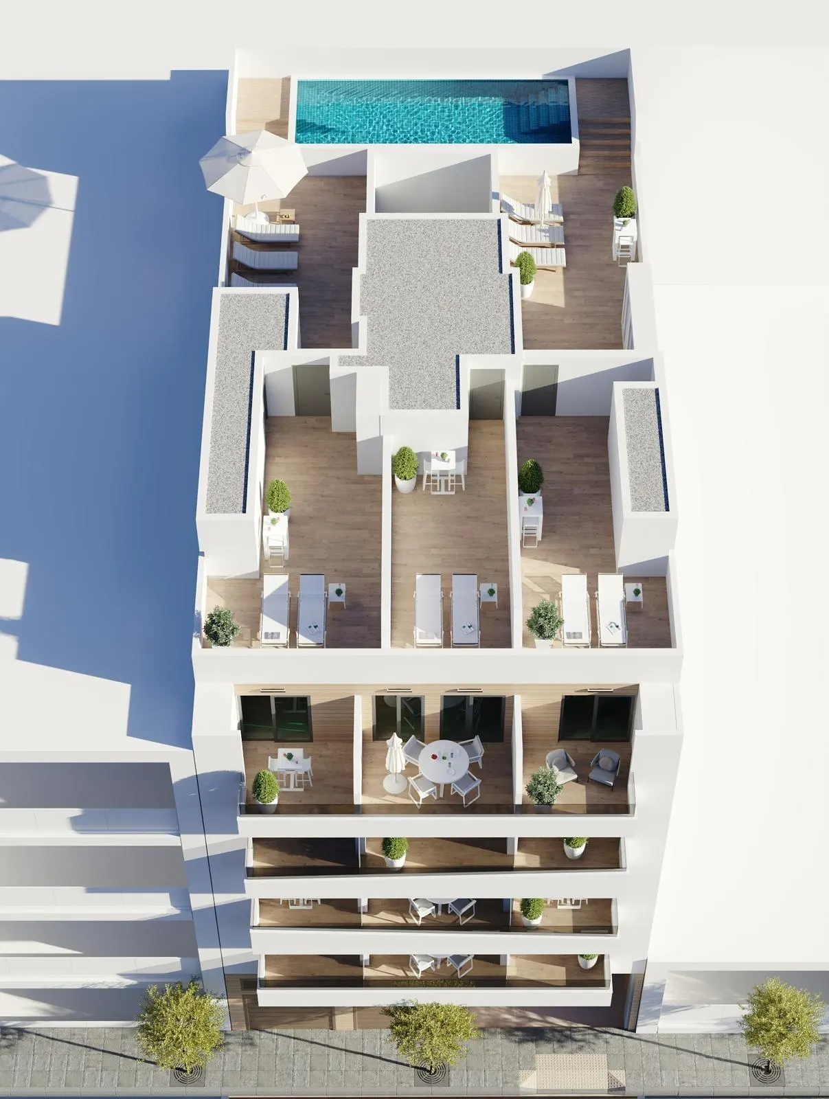 Newly built apartments in Torrevieja Just 600 metres from Playa del Cura beach — 1