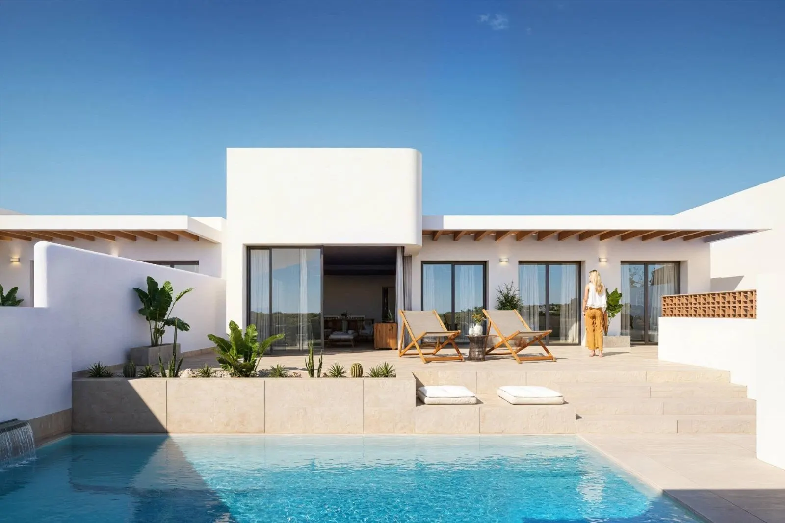 New Build Ibiza Style Townhouses in Dolores Costa Blanca — 5