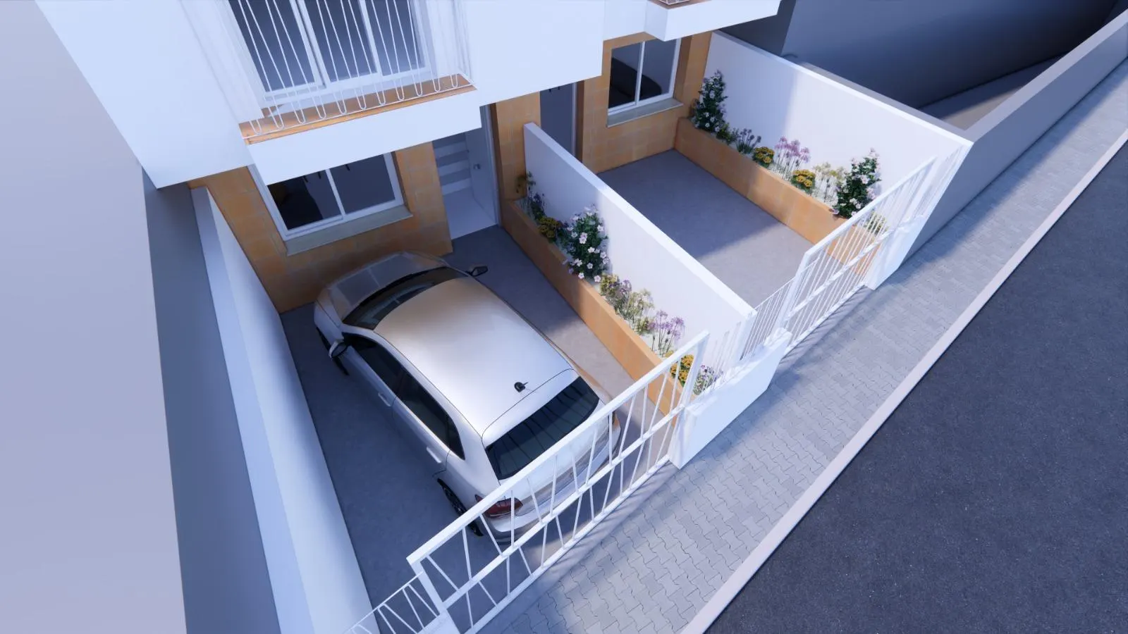 New Build Townhouses 50 m from the Beach in La Azohia Cartagena — 2