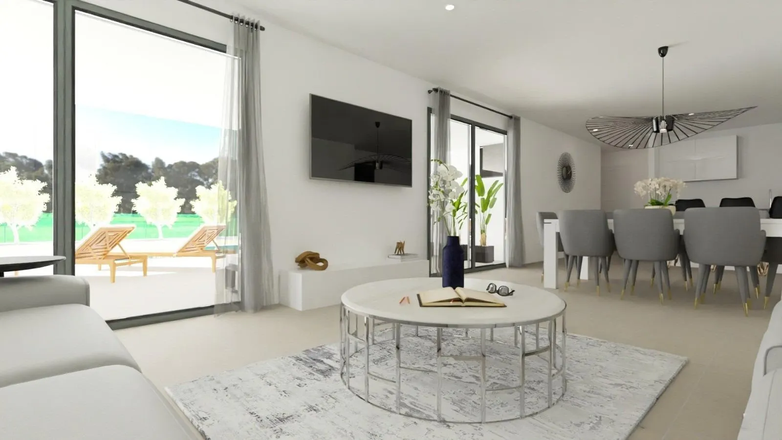 NEWLY BUILT VILLAS WITH POOL IN HONDON DE LAS NIEVES — 2